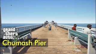 Chumash Historic Family Pier | Just Walking in GTA V