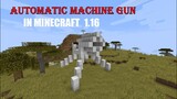 How to Make Machine Gun Tower in Minecraft 1.16