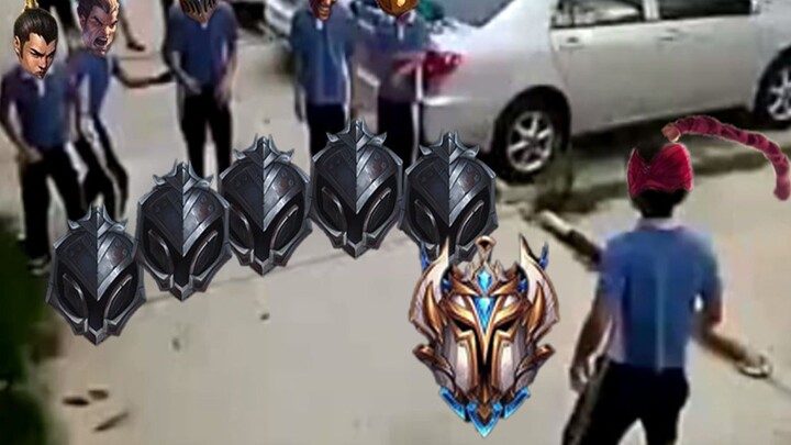 【Seri Perbedaan Musuh dan Kita】Biksu Penyapu Kerajaan VS Lima Besi