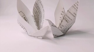 Graceful Swan Origami: Easy DIY Paper Craft Tutorial