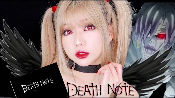 Turned myself into Misa Amane from Death note - cosplay makeup for everyday💋