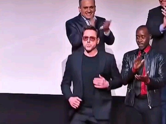 What a grand entrance by the Avengers!