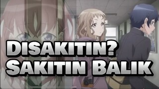 Sad Anime, Cowok sakitin balik cewek nya😩 [FANDUB INDONESIA]