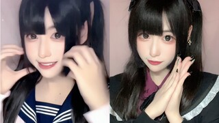 Tried the popular tiktok gesture dance of the Japanese girl #4