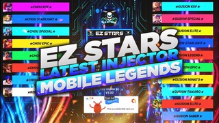 EZ STARS INJECTOR | MOBILE LEGENDS | TAGALOG TUTORIAL