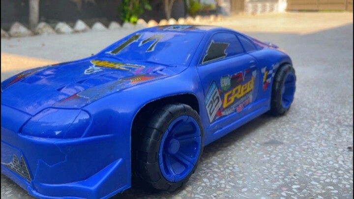 Dirty Blue Toy Car Gets a Satisfying Wash! 🚗💦 | Muddy Toy Car Cleaning for Kids #MuddyToyCar