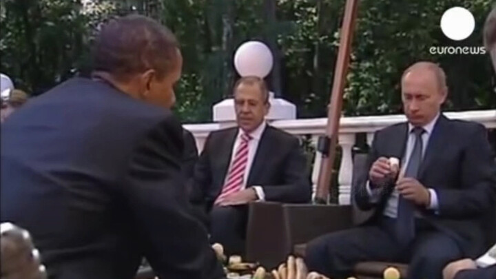 ภาพจริงการประชุมระหว่างปูตินและโอบามาปี 2009