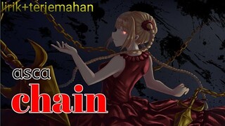 op Darwin's game | chain - asca (lirik+terjemahan)