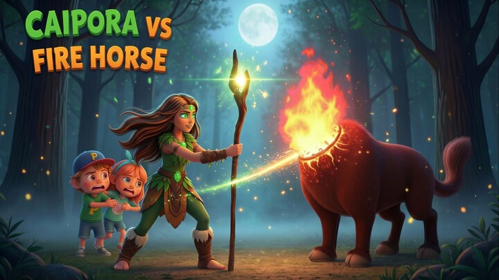 🔥 WILLOW vs FIRE HORSE! | Epic Forest Adventure 🌿🐴