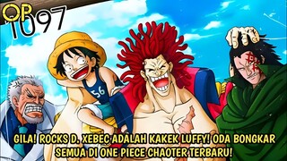 GILA! ROCKS D. XEBEC ADLH KAKEK LUFFY DARI GARIS IBUNYA! ODA BONGKAR DI ONE PIECE CHAPTER TERBARU!