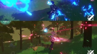 When you open Genshin Impact #2 with the opposite color