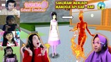Reaksi Ani Nurhayani & Nafisa Fidela MENJADI MANUSIA API BAR - BAR 🔥 | Sakura School Simulator