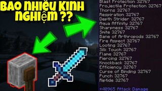 #7 Đưa Thanh Kiếm Kim Cương  Được Enchant Mọi Thứ Max Đi Phân Hủy Được Bao Nhiêu Kinh Nghiệm(Exp) ??