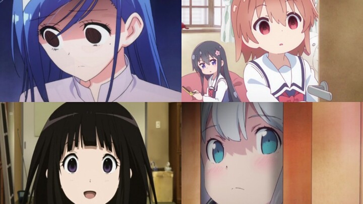 Anime girls' eyes lose their highlight moments