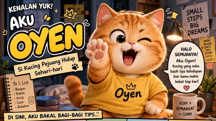 Hallo aku oyen 😽