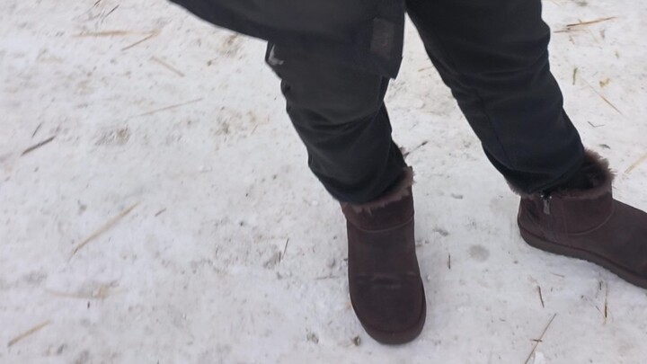 Cô gái hoa anh đào thử nói tiếng Đông Bắc ở vùng Đông Bắc!