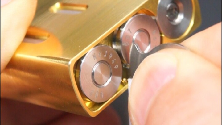 Demonstration of gun type bullet case lighter