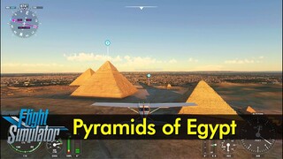 Pyramids of Egypt | Microsoft Flight Simulator 2020