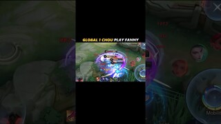 🥶 THIS IS WHAT HAPPEN WHEN TOP GLOBAL CHOU USED FANNY #mobilelegends #choou #mlbb #fanny #shorts