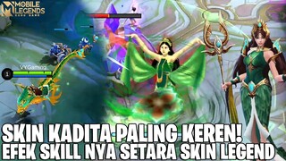 SKIN PALING KEREN SETARA SKIN LEGEND! AUTO SEMANGAT LAGI MAININ KADITA! MOBILE LEGENDS