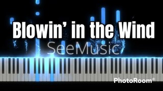 Blowin in the Wind-Bob Dylan-PianoArr_Trician-SynthesiaPPIA