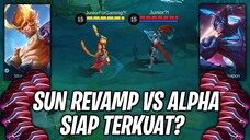 SUN REVAMP VS ALPHA - SIAPA FIGHTER TERKUAT?! MOBILE LEGENDS