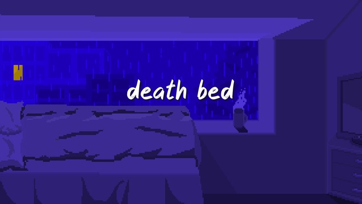 Death Bed (Coffee for your Head) - Powfu // Acoustic Cover | Aesthetic Lyrics Video