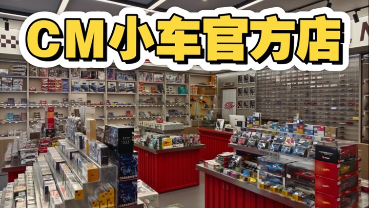 来南京一定不能错过的车模店！打卡CM小车官方品牌店！