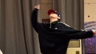 Senior year old guy in the street dance club pw choreography show you can