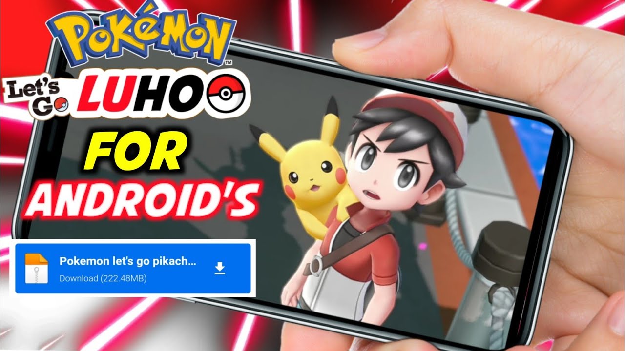 Brand New High Graphics Pokemon Game For Android/Ios Download & Gameplay 😱  - BiliBili