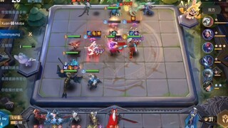 Đội Hình CỜ LIÊN QUÂN Hệ 6 CUỒNG CHIẾN Kết Hợp Cùng 4 Hắc Ám Leo Rank Mùa 5