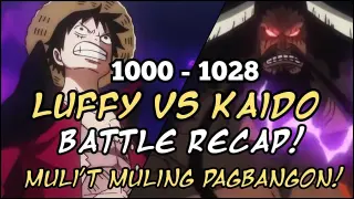 LUFFY vs KAIDO! Battle Recap! One Piece 1028 mula One Piece 1000, One Piece Latest LUFFY Full Fight