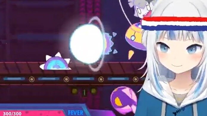 【Gawr Gura Chinese】Gura, the god of music games