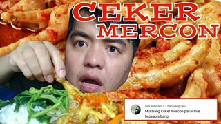 Ceker mercon chef jefri, chef terkenal dan teman temanya lewat