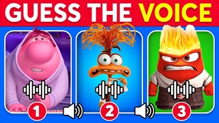 🔊 Guess The Voice...! Inside Out 2 Movie 🔥 Envy, Embarrassment, Anxiety, Ennui