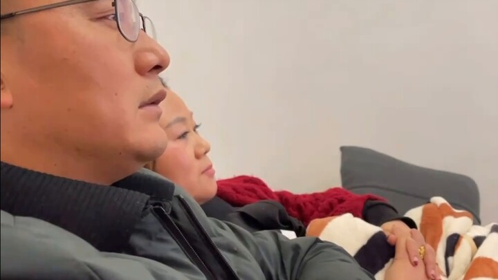 Parents watch the giant debut
