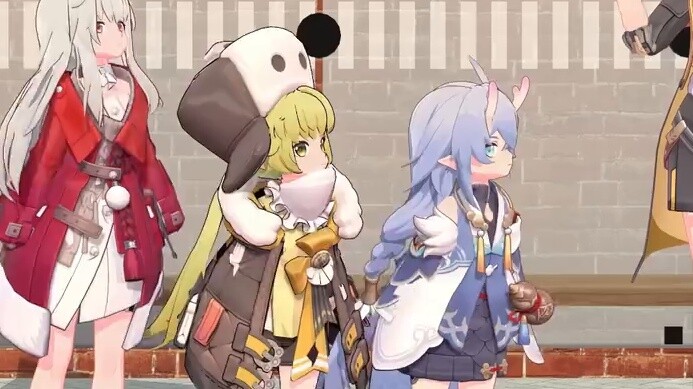 Go somewhere else and don't interfere with your sister's credits.