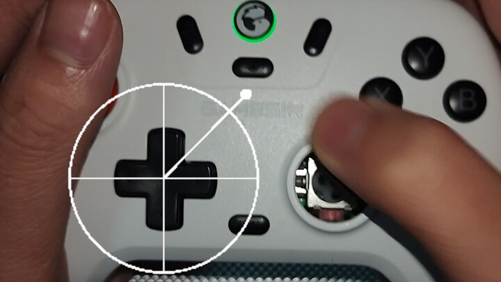 Tay cầm khởi minh tinh của Xiaoji chơi FPS/McOsu