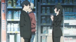 秋对姬野到底是喜欢还是只是出于对前辈的尊重呢【电锯人】