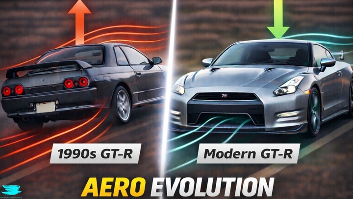 The Aero Problem Nissan Solved Between the R32 and R35 GTR