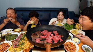 홍천에 직접 가서 최고급 한우와 인삼을 저렴하게 사왔습니다!!