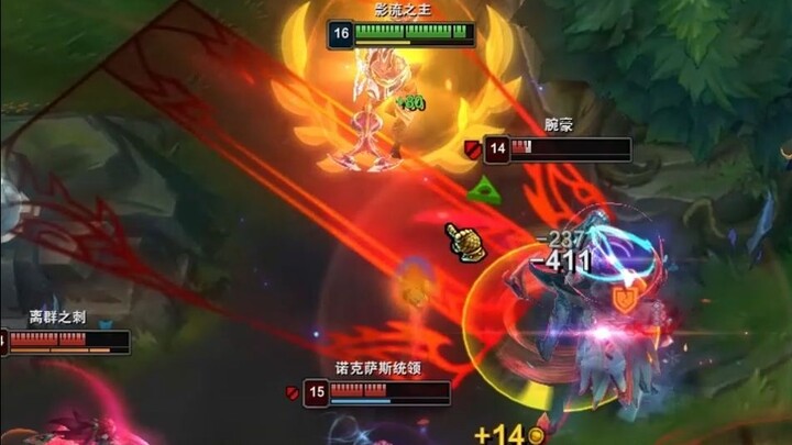 The designer asked me if Zed is a bit weak lately.