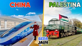 Bedanya Sangat Jauh! Inilah Perbedaan  Kereta Cepat China vs Palestina Jika Dilihat Dari Dekat