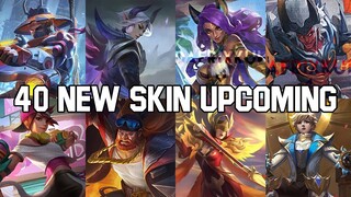 40 NEW SKIN UPCOMING MOBILE LEGENDS - Mobile Legends Bang Bang