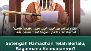 setengah Ramadan yang telah berlalu