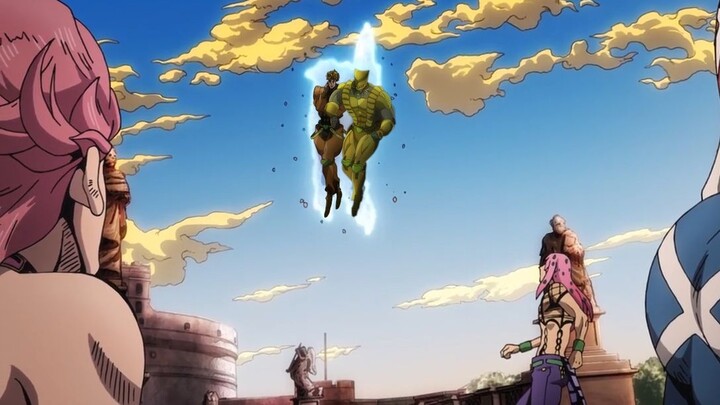 [JOJO Intrusion] DIO breaks in to save his son, he is such a good father