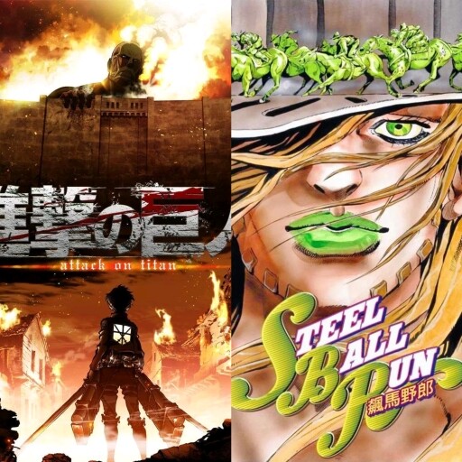 剧情对比，进击的巨人vsjojo飆马野郎