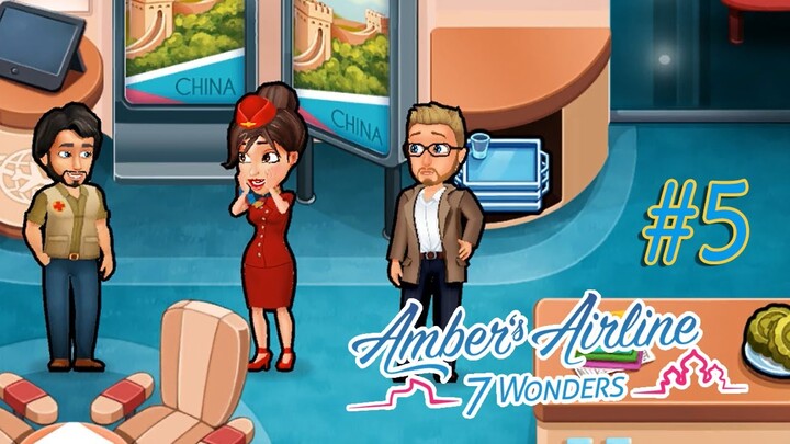 Amber's Airline: 7 Wonders | Gameplay Part 5 (Level 21 to 24)