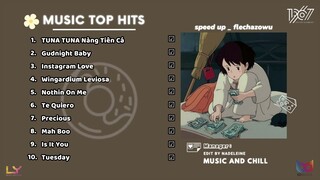 speed up 🔥 by Fle ♪ nothin on me, một ngày chẳng nắng, vũ trụ có anh, tunatuna, gió ...