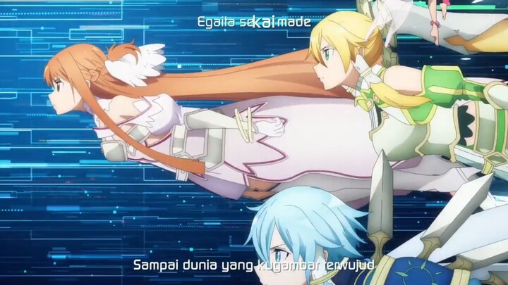 ⚔️Sword Art Online WoU pt.1 - Op 3 (v2) "Resolution by Haruka Tomatsu" | «ep 9-14» {Exploding arc}